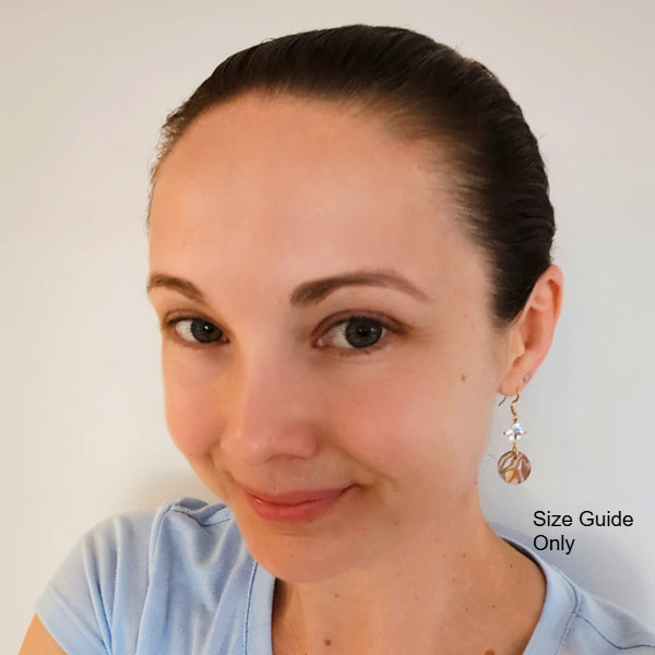 Opal Dangles - Acrylic Earrings