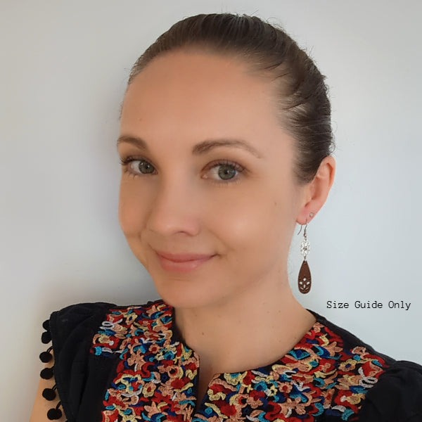 Wildflower Dangles - Wooden & Earrings
