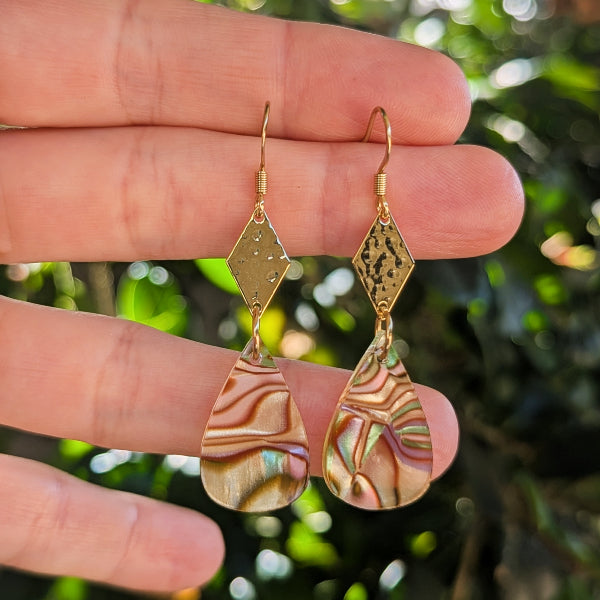 Edan Gold - Acrylic Earrings